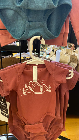 PNW Mountains Onesie