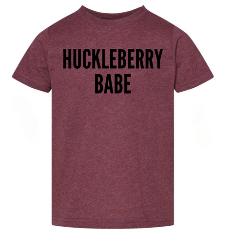 Huckleberry Babe Toddler Short Sleeve T-shirt