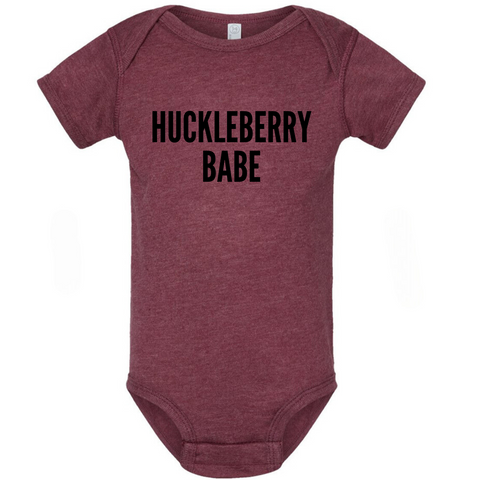 Huckleberry babe Onesie