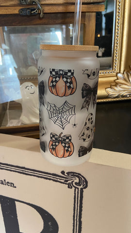 Spooky Glass Cup