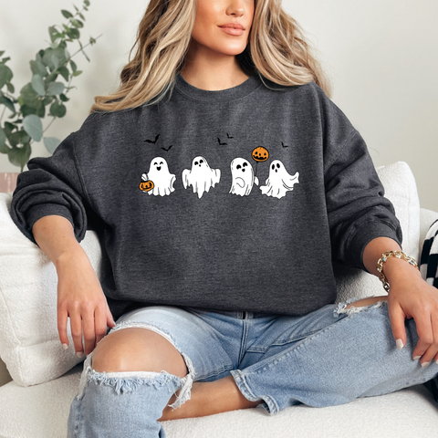 Simple Ghost Sweatshirt