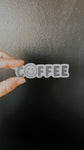 COFFEE SMILEY STICKER