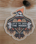 INTO THE WOODS STICKER